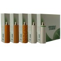 FIN cigs electronic cigarette starter kit compatible cartomizer refills (cartridge+atomizer)