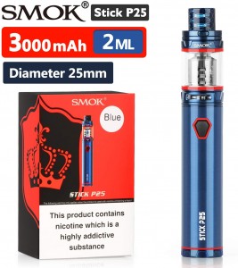Official SMOK Stick P25 3000mAh TFV12 P-Tank 2ml E Cigarettes Vape Pen Starter Kit